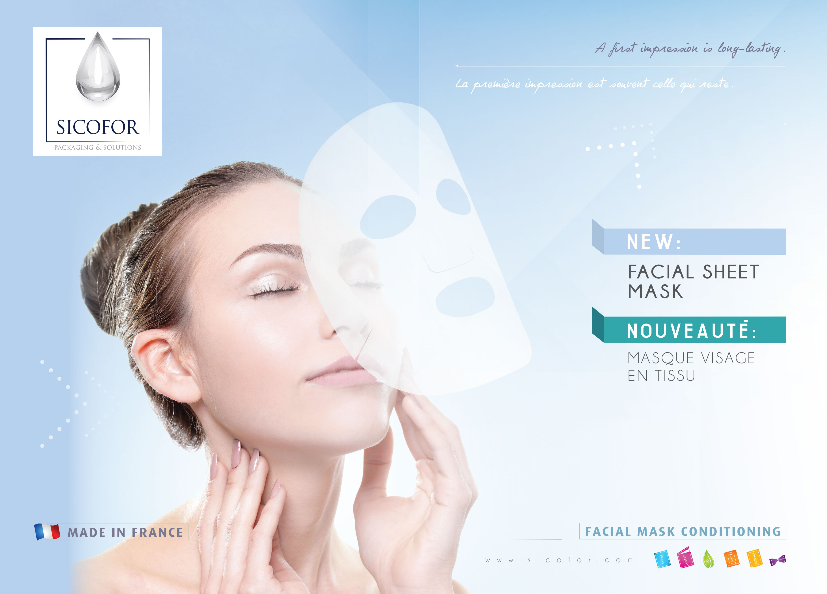 masque tissu visage facial masque tissu visage facial
